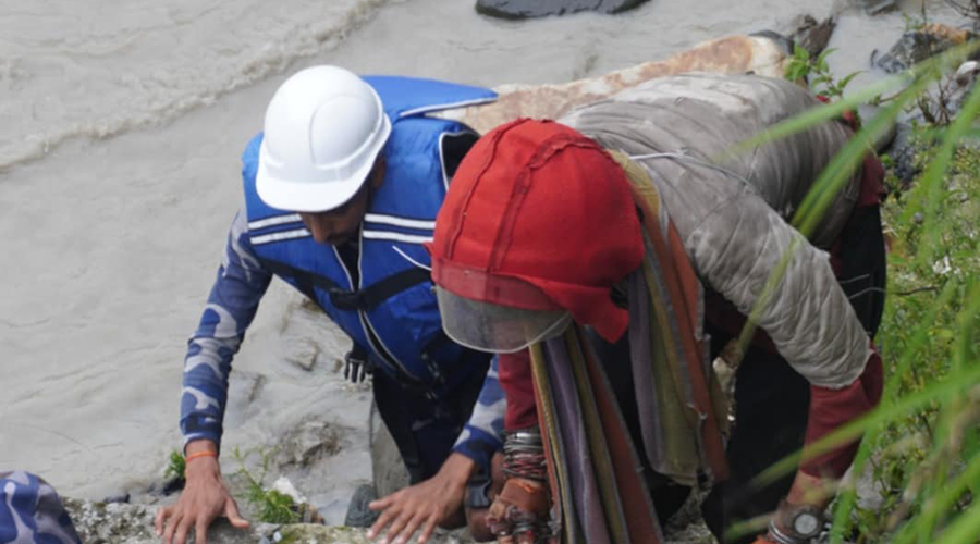 Man rescued from Mahakali River in Darchula