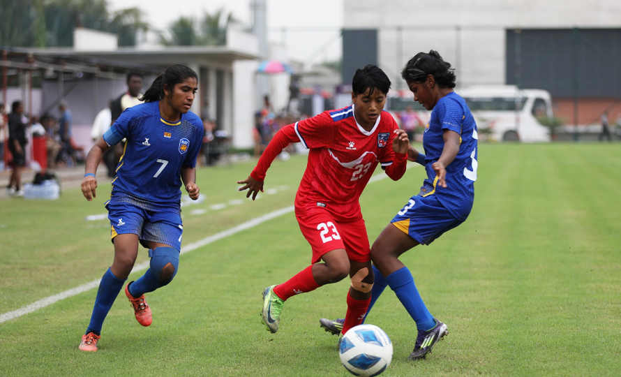 Nepal secures another dominant 7-0 victory over Sri Lanka in SAFF U-20 Women’s Championship