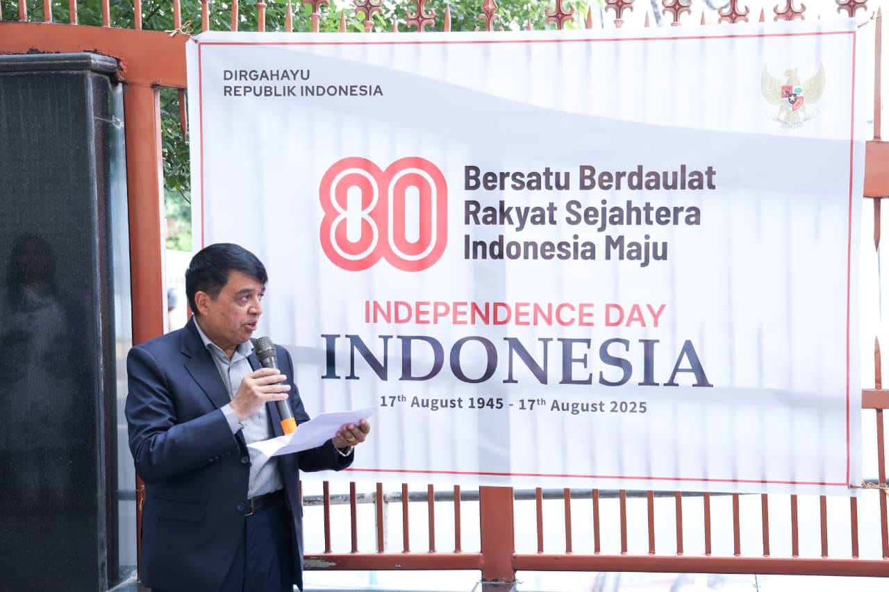 Indonesian Independence Day marked in Kathmandu with flag hoisting ceremony