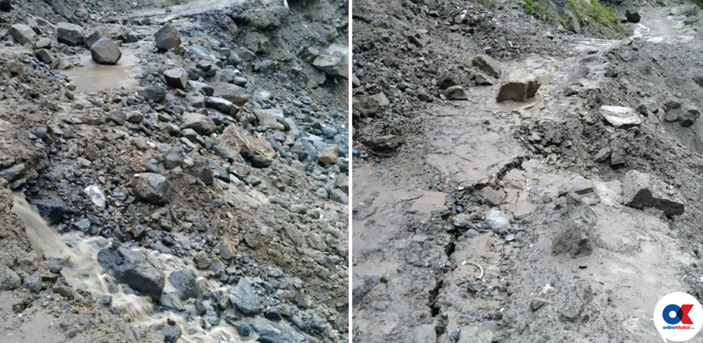 Landslide blocks Araniko Highway again