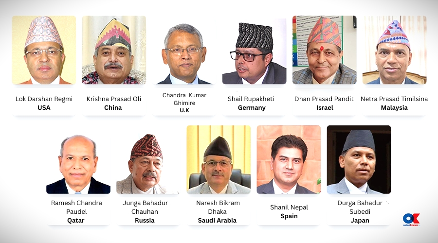 Frequent ambassador changes raise concerns over Nepal’s diplomatic image