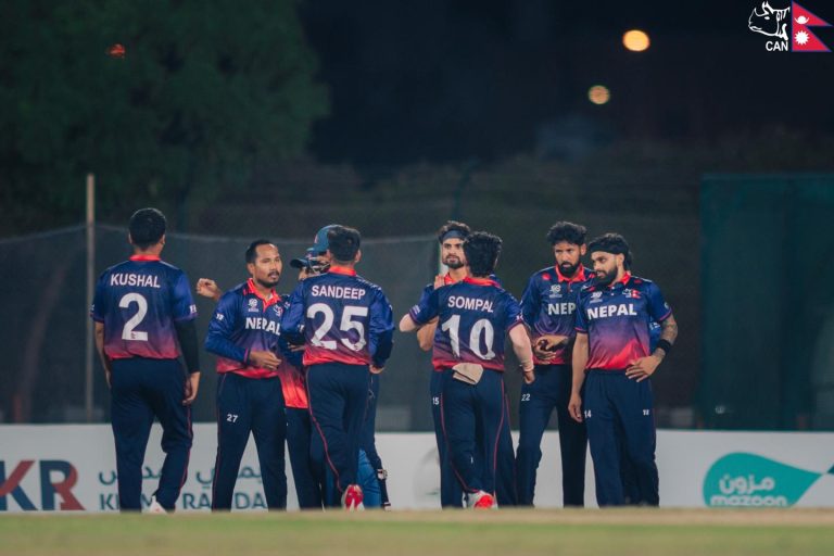Nepal defeat Kuwait with brilliant bowling performance
