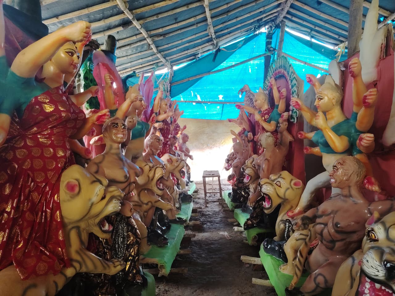 Clay and culture: The making of Durga idols