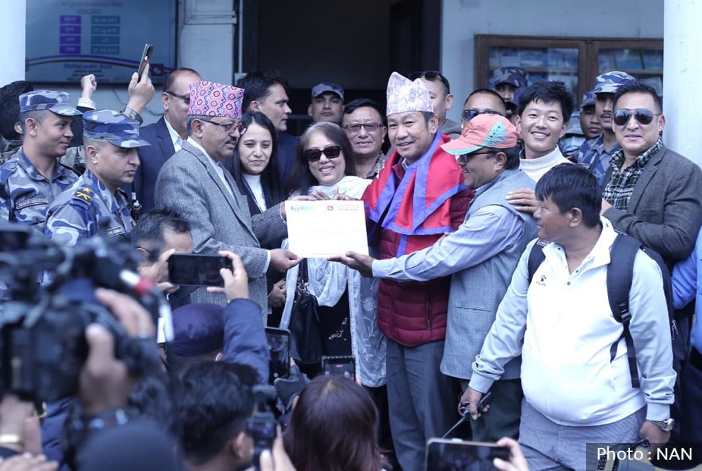 Harka Sampang-led party receives official recognition; list of office bearers revealed