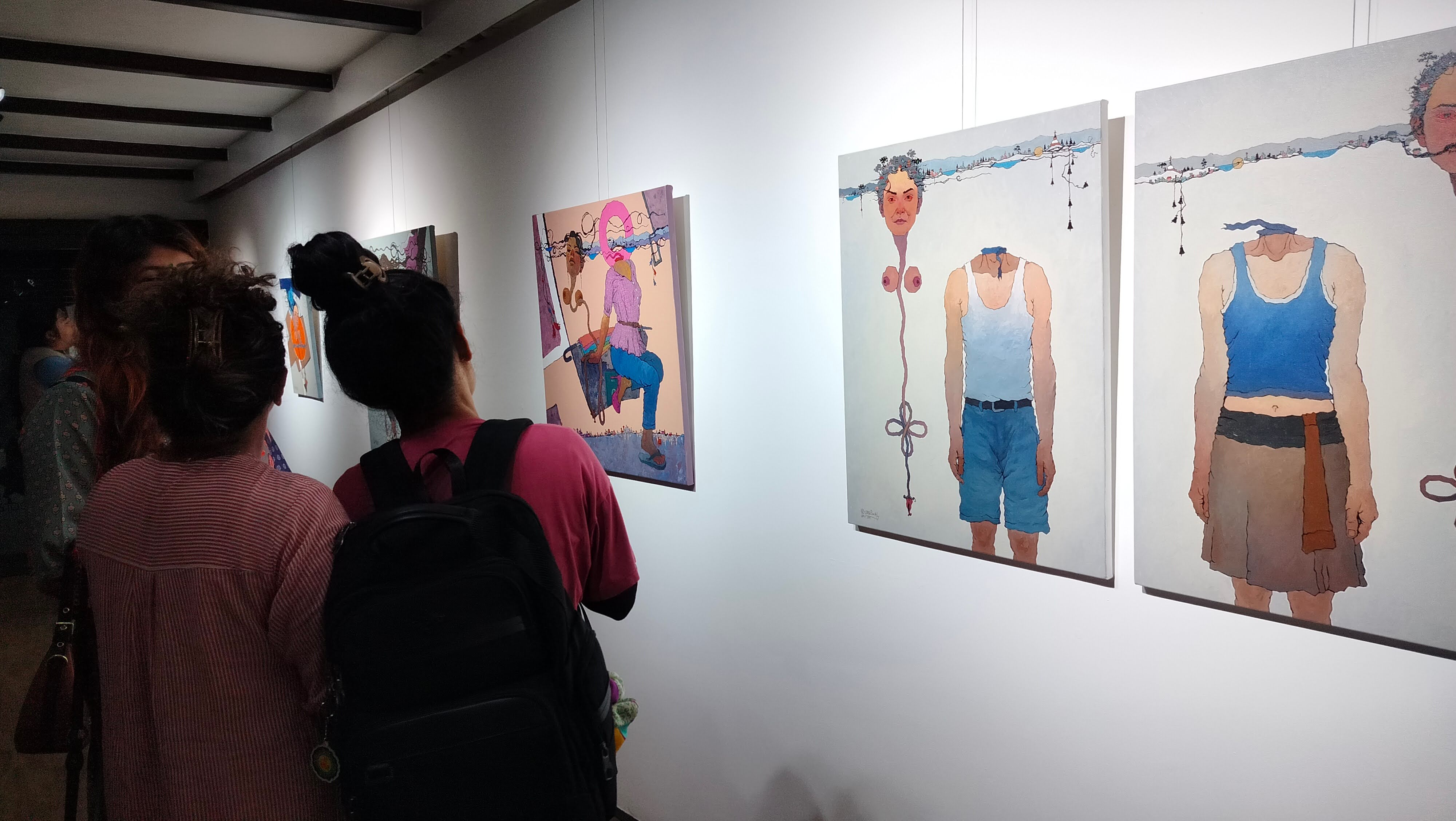 Echoes of the soul: An exhibition that confronts the tension between self and society