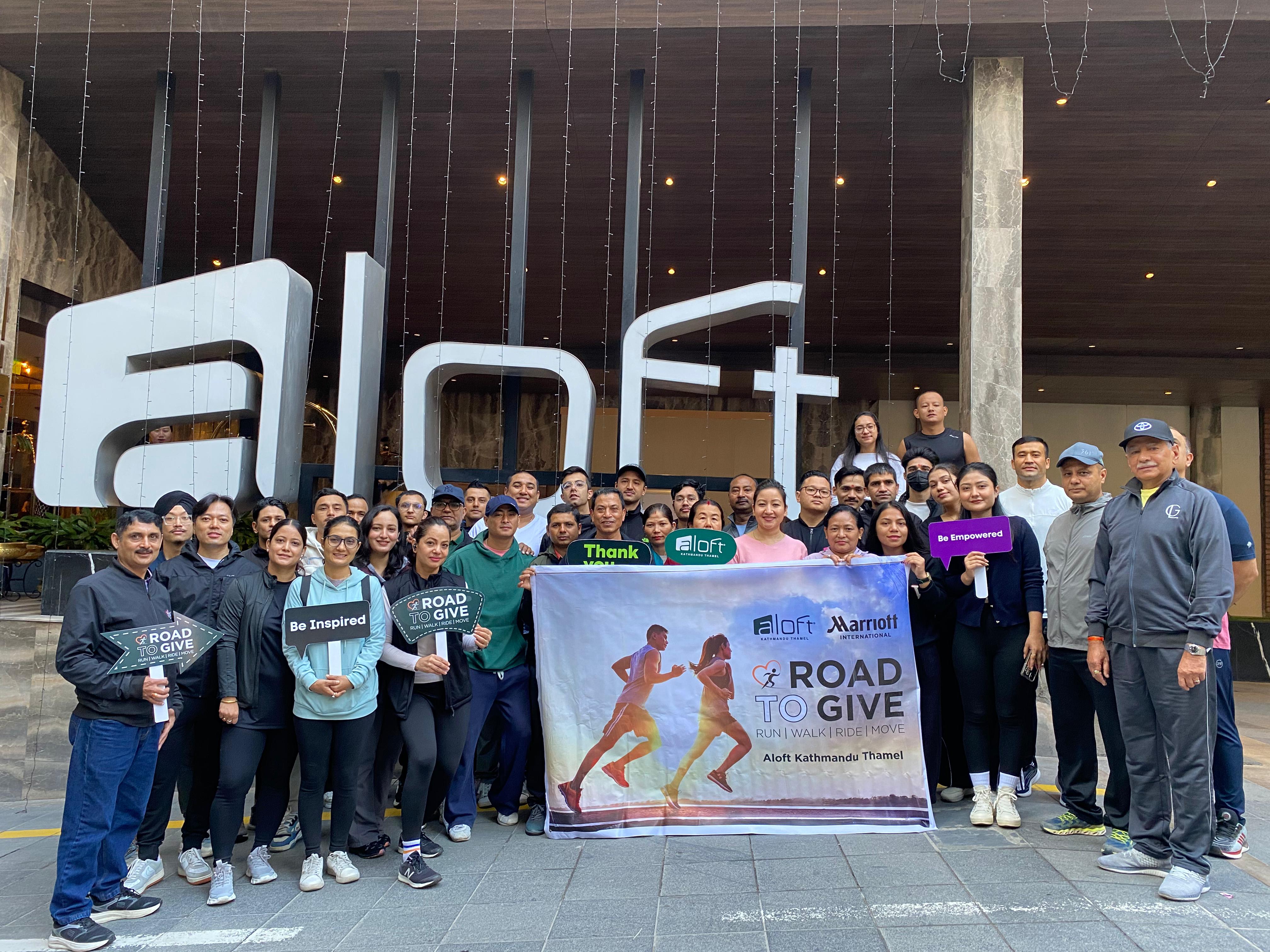 Aloft Kathmandu Thamel joins the 11th edition of Road to Give