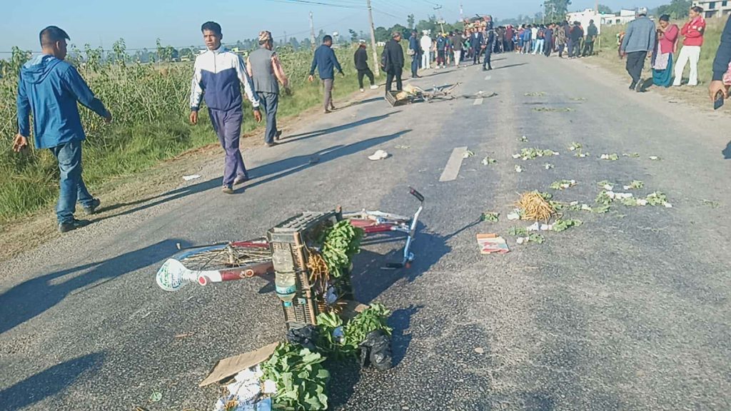 Locals block East-West Highway in Kailali
