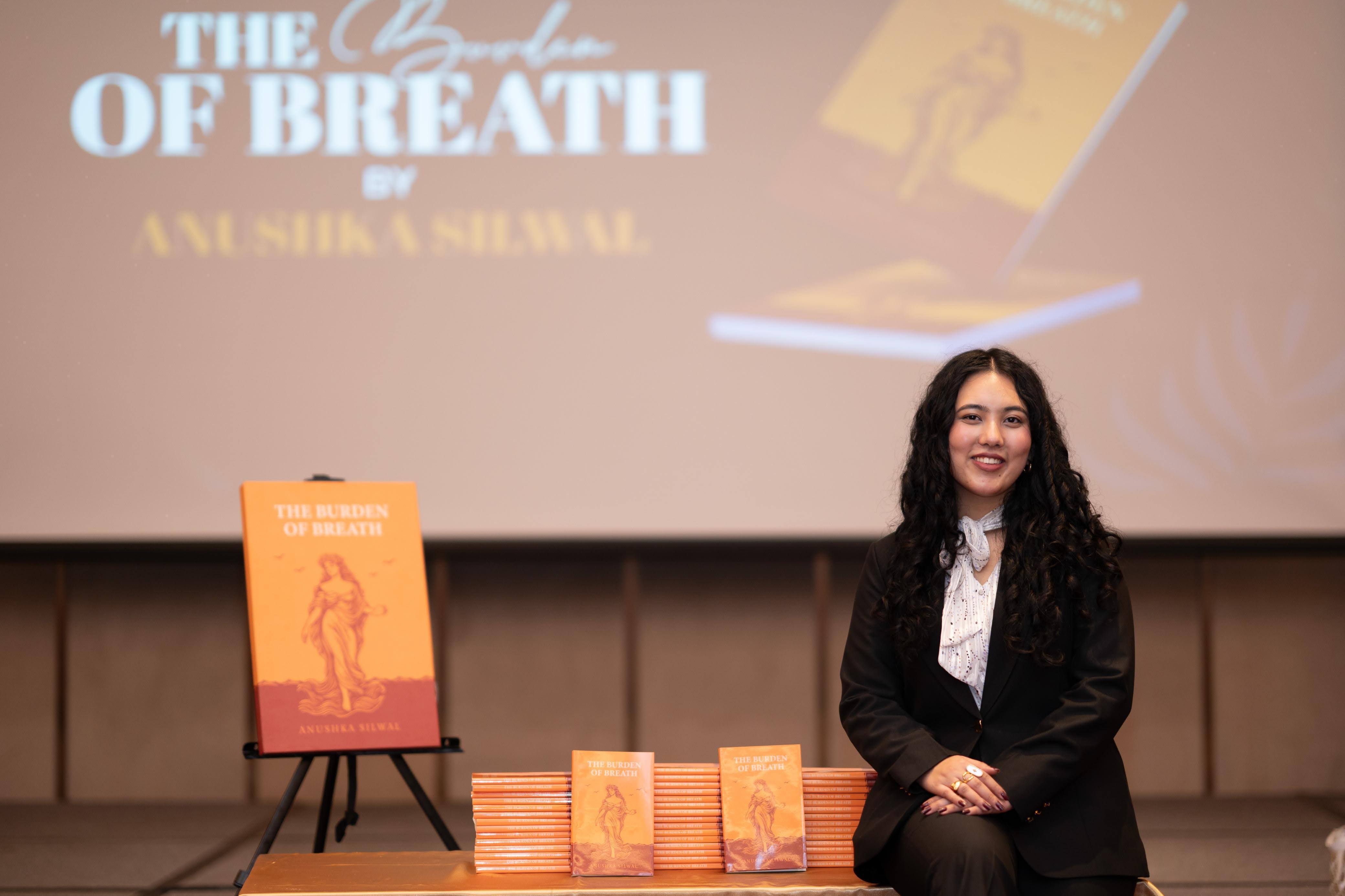Anushka Silwal launches debut poetry collection ‘The Burden of Breath’