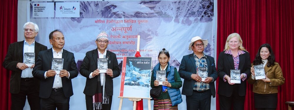 Nepali translation of Maurice Herzog’s book Annapurna released