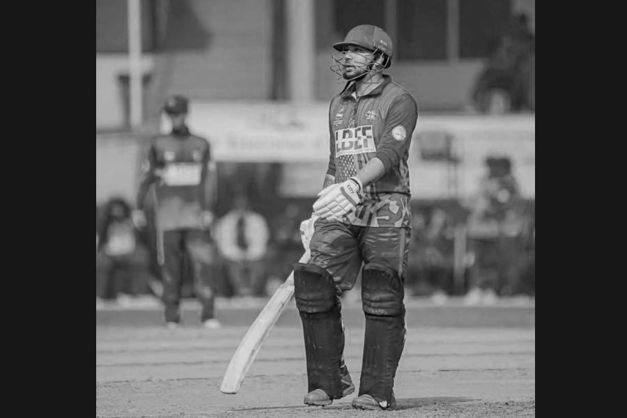 Cricketer Minash Thapa dies in motorcycle accident in Biratnagar