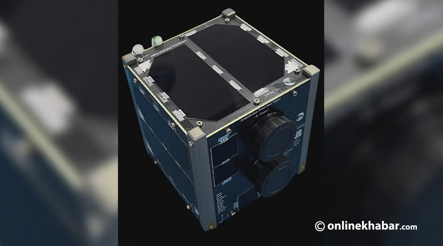 Chepang students send homegrown satellite into space