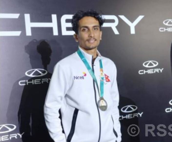 Nepal’s Swikrit Neupane clinches silver at Asian Youth Para Games