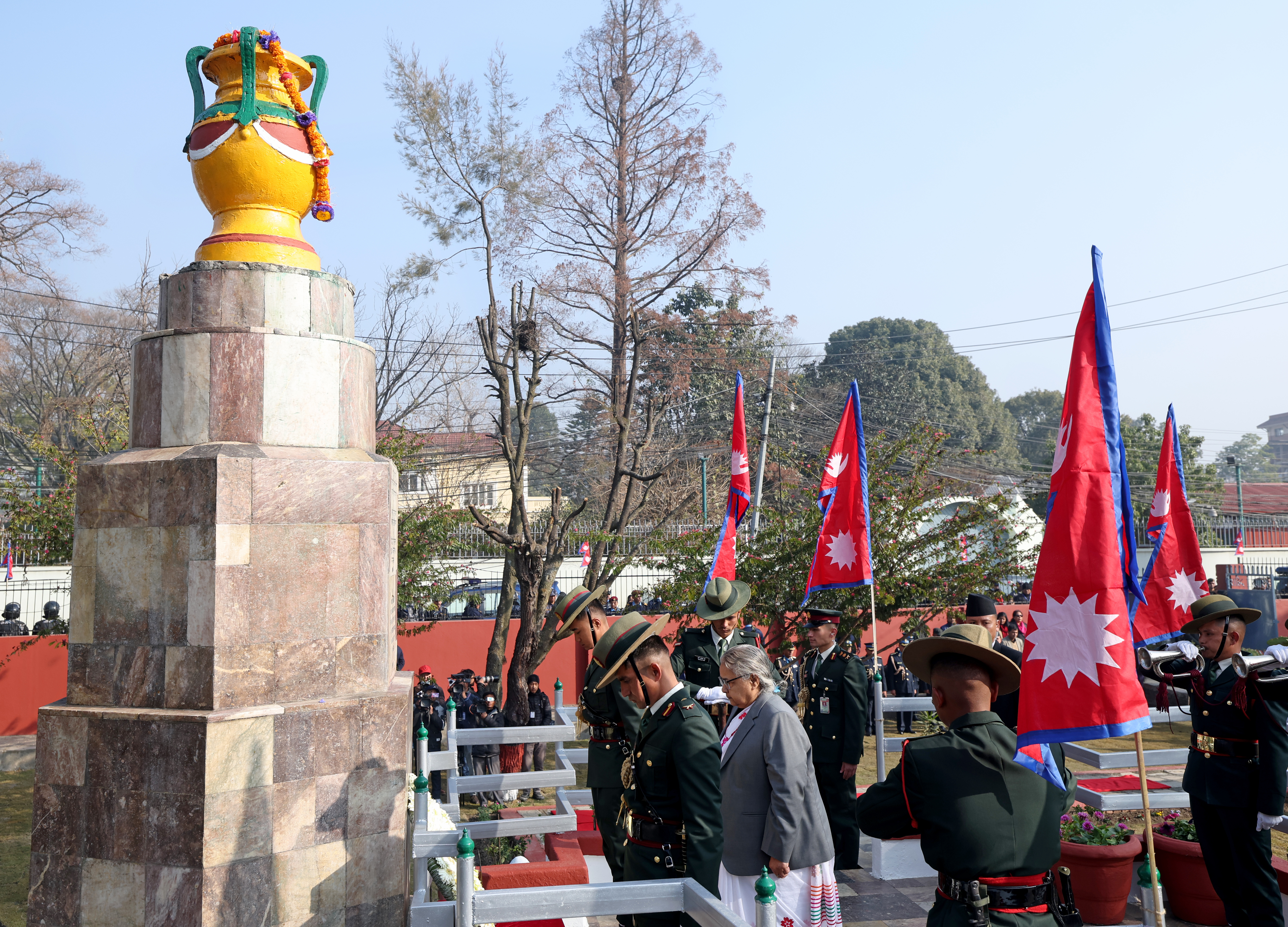 PM Karki pays tribute to martyrs