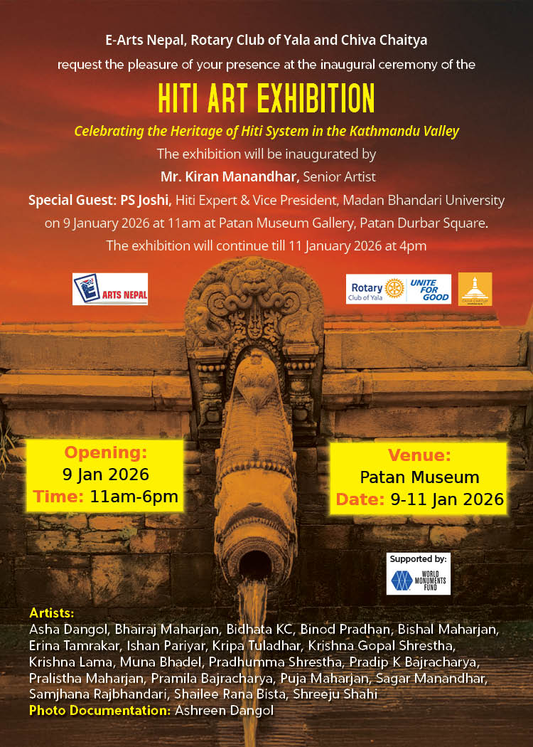 Hiti Art Exhibition to highlight heritage and conservation of stone spouts