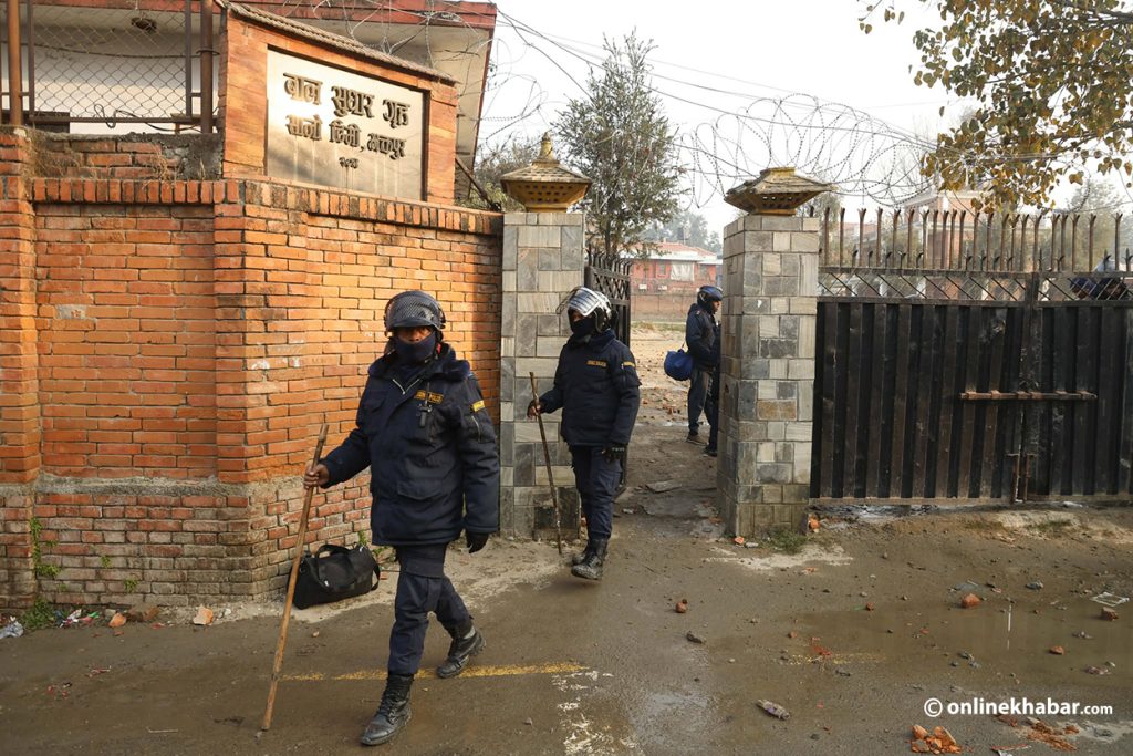 13 injured in clash at Bhaktapur Juvenile Correction Home, facility evacuated after arson