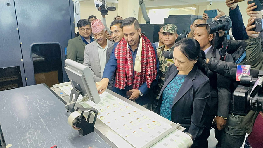 Security Printing Centre: 9,000 licenses printed in two months