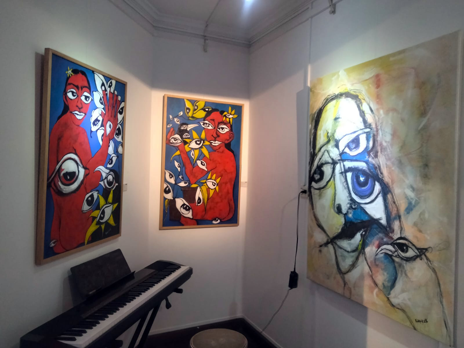 ‘Contours of Two’ brings decade-long artistic dialogue to Lalitpur