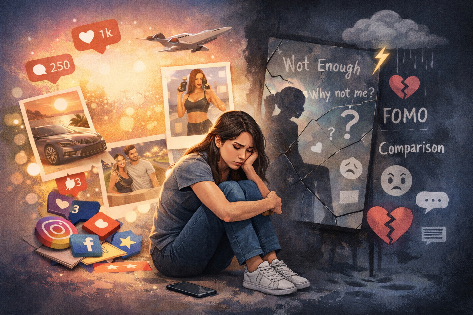 The comparison trap in the age of social media