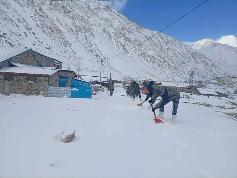 Snow shuts roads in Northern Humla, raising election concerns (Photos)