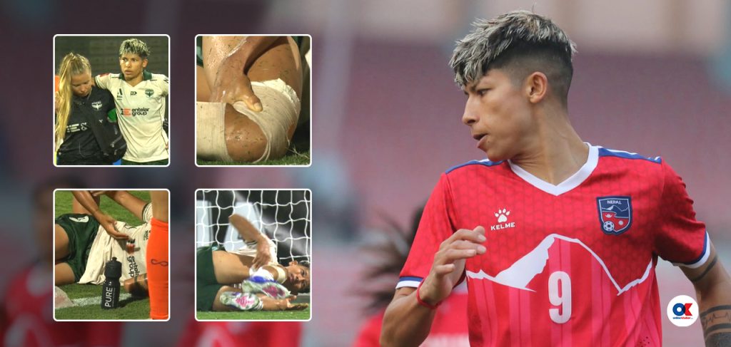 Star striker Samba’s injury exposes gaps in Nepal’s sports system