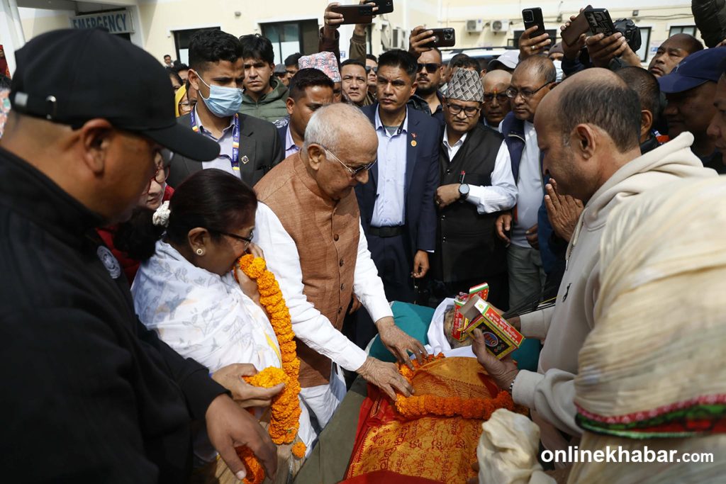 KP Sharma Oli’s father, Mohan Prasad, dies at 97