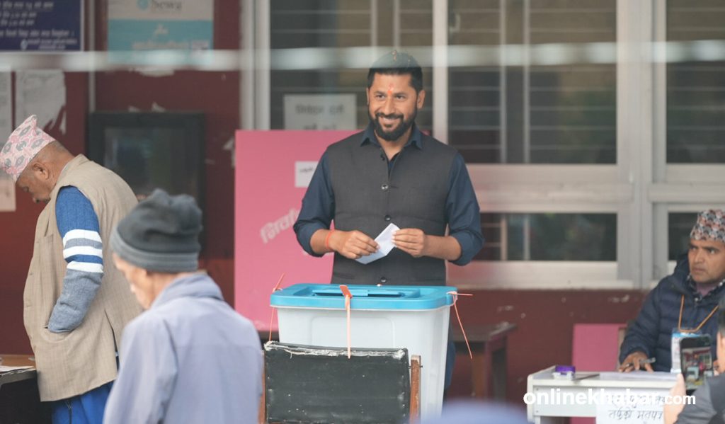 Chitwan-2: Rabi Lamichhane secures 6,700 votes as 14,000 ballots counted