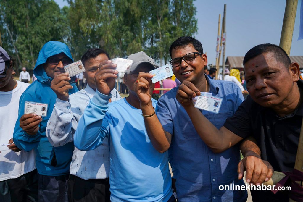 Voters in Jhapa cast ballots hoping for change and prime minister from the district