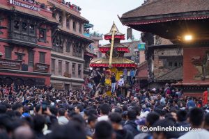 Biska Jatra begins in Bhaktapur