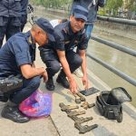 4 pistols, 58 rounds of ammunition recovered from Bishnumati Riverbank in Kathmandu