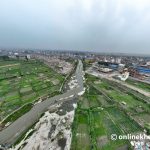 Drone footage captures Manohara squatter settlement after 941 structures razed