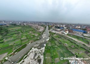 Drone footage captures Manohara squatter settlement after 941 structures razed