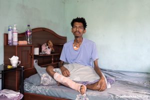 Cancer took everything from Prabin except his will to live