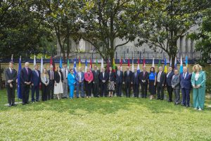 European Union ambassadors arrive for a two-day mission to Nepal