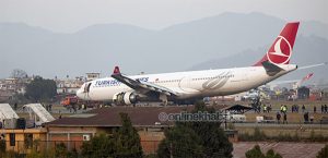 Fire spotted on Turkish Airlines plane arriving from Istanbul to Kathmandu