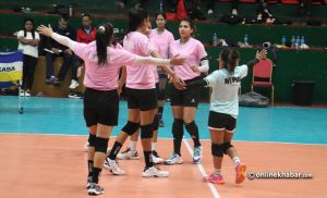 CAVA Women’s Volleyball Championship: Nepal defeats Maldives to enter semifinals