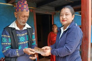 Over 1,100 residents receive home Passport Delivery Service in Gulmi