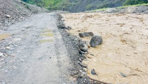 Roads on BP, Kantipath, Araniko and Mechi Highways affected by floods and landslides