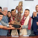 Two historic archaeological sculptures repatriated to Nepal from the US