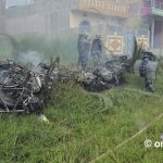 Clashes erupt in Sarlahi, over 20 motorcycles torched