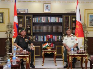 Nepal Army chief Sigdel holds talks with Indian Army chief Seth
