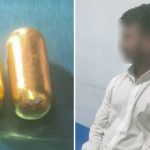 Bangladeshi national arrested with 150g gold concealed in stomach