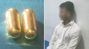 Bangladeshi national arrested with 150g gold concealed in stomach