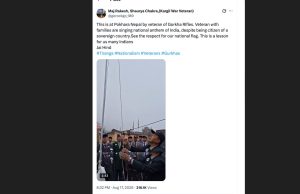 Fact check: Viral video shows Gurkha veterans in India, not Nepal