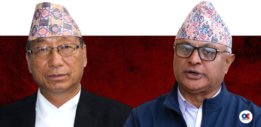Hikmat Karki with Til Kumar Menyangbo