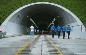 Nagdhunga tunnel opens partially to public, small four-wheelers allowed