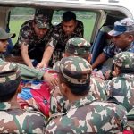 Four injured in Makwanpur SUV accident airlifted to Chhauni Military Hospital