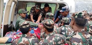Four injured in Makwanpur SUV accident airlifted to Chhauni Military Hospital