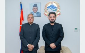 Indian Ambassador pays courtesy call on PM Shah