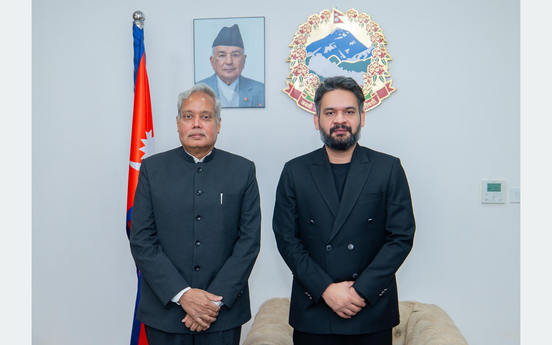 Indian Ambassador pays courtesy call on PM Shah