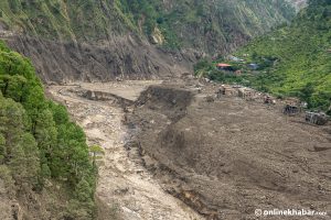 Rasuwa flood cause remains unclear as Nepal, China investigate possible quake-triggered landslide